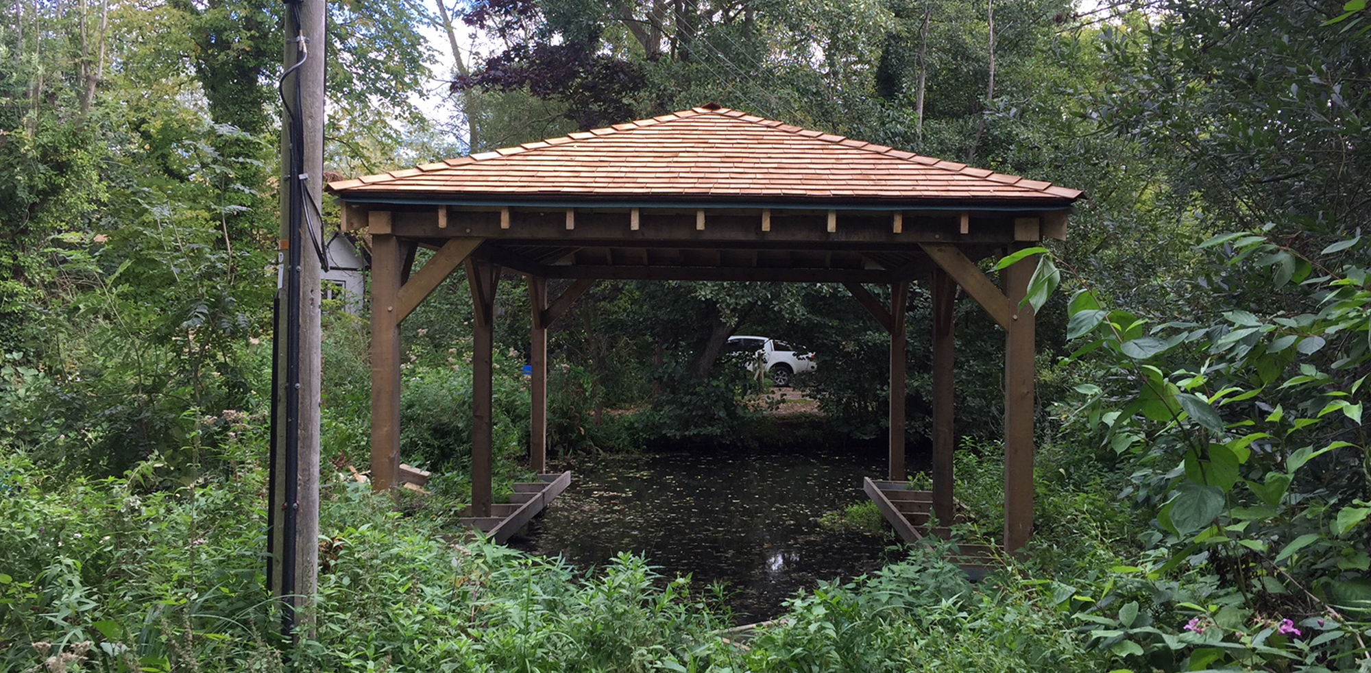 Cedar Shingles Roof Wroxham 